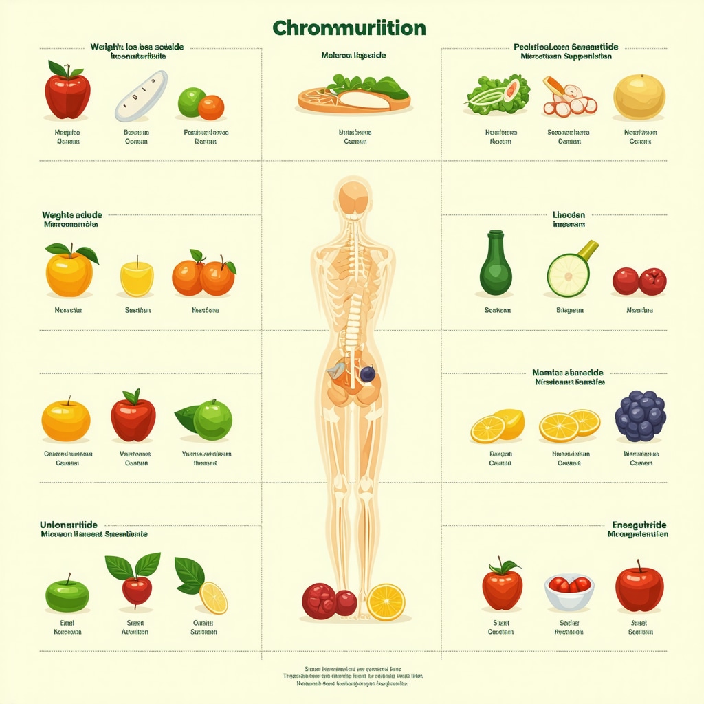 Infographic illustrating the timing of meals and injections aligned with metabolic pathways for enhanced weight loss