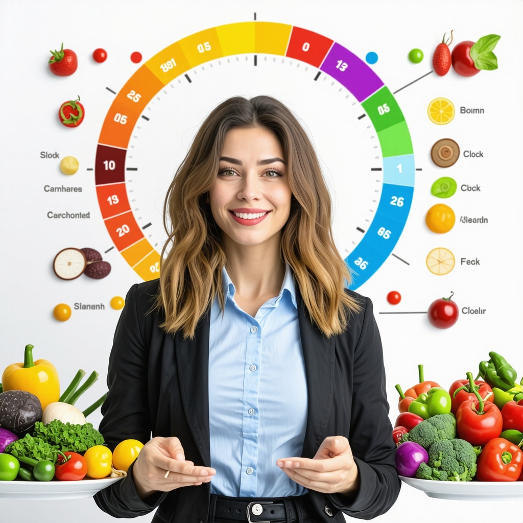 Nutritionist explaining circadian rhythm meal plan aligned with medication timing for enhanced appetite suppression