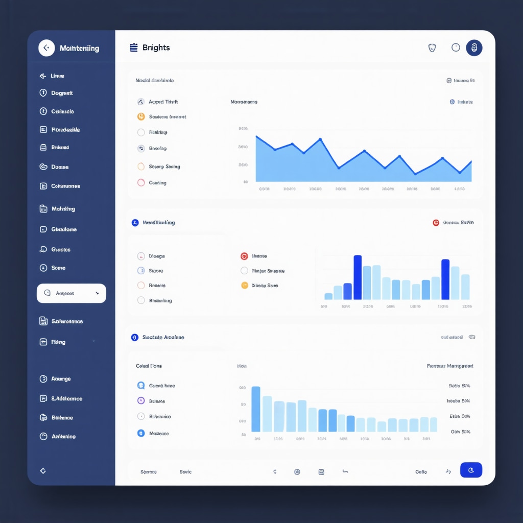 Digital dashboard showing glucose levels, meal timing, and medication adherence for optimized weight loss