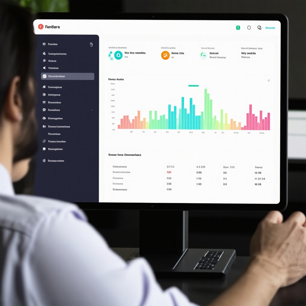 Digital health dashboard showing metabolic biomarkers, glucose levels, and personalized diet plans for semaglutide users