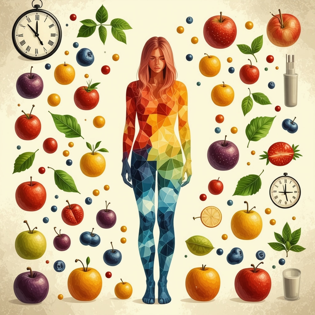 Visual illustration of metabolic and emotional factors influencing tirzepatide-assisted weight loss