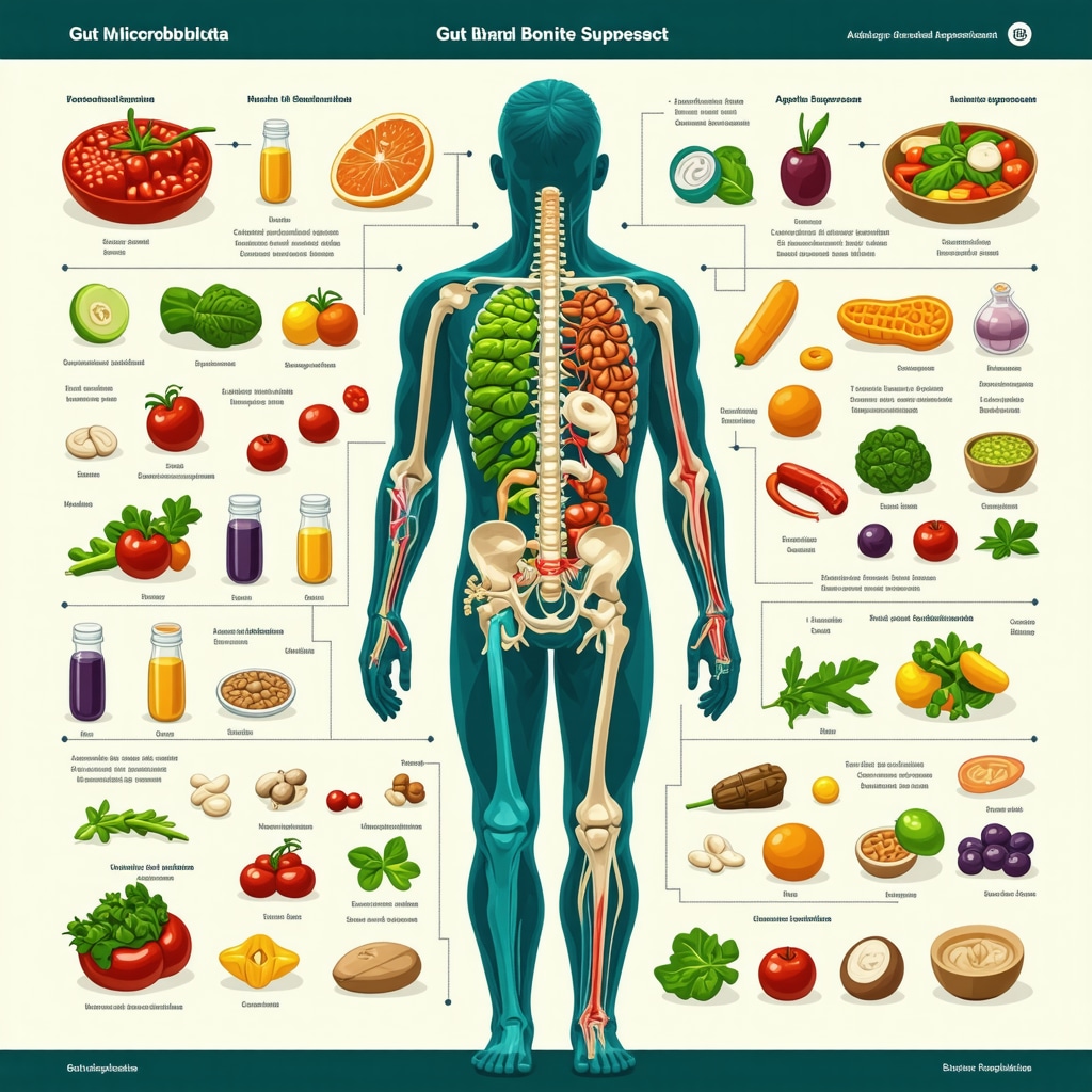 Infographic showing the integration of personalized nutrition, gut microbiota modulation, and appetite suppressant drugs in appetite control
