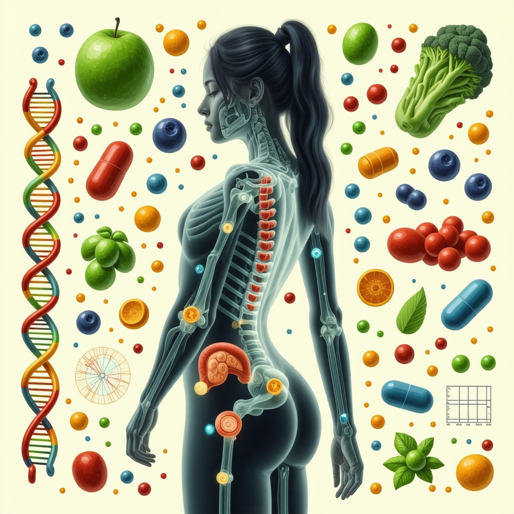 Illustration showing AI integration with nutrition and pharmacotherapy for personalized weight loss