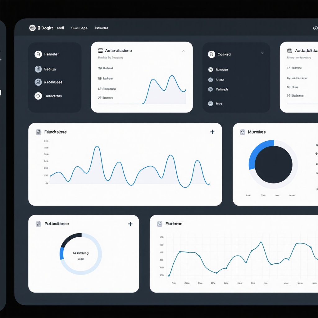 Futuristic digital dashboard displaying personalized weight loss data and AI insights