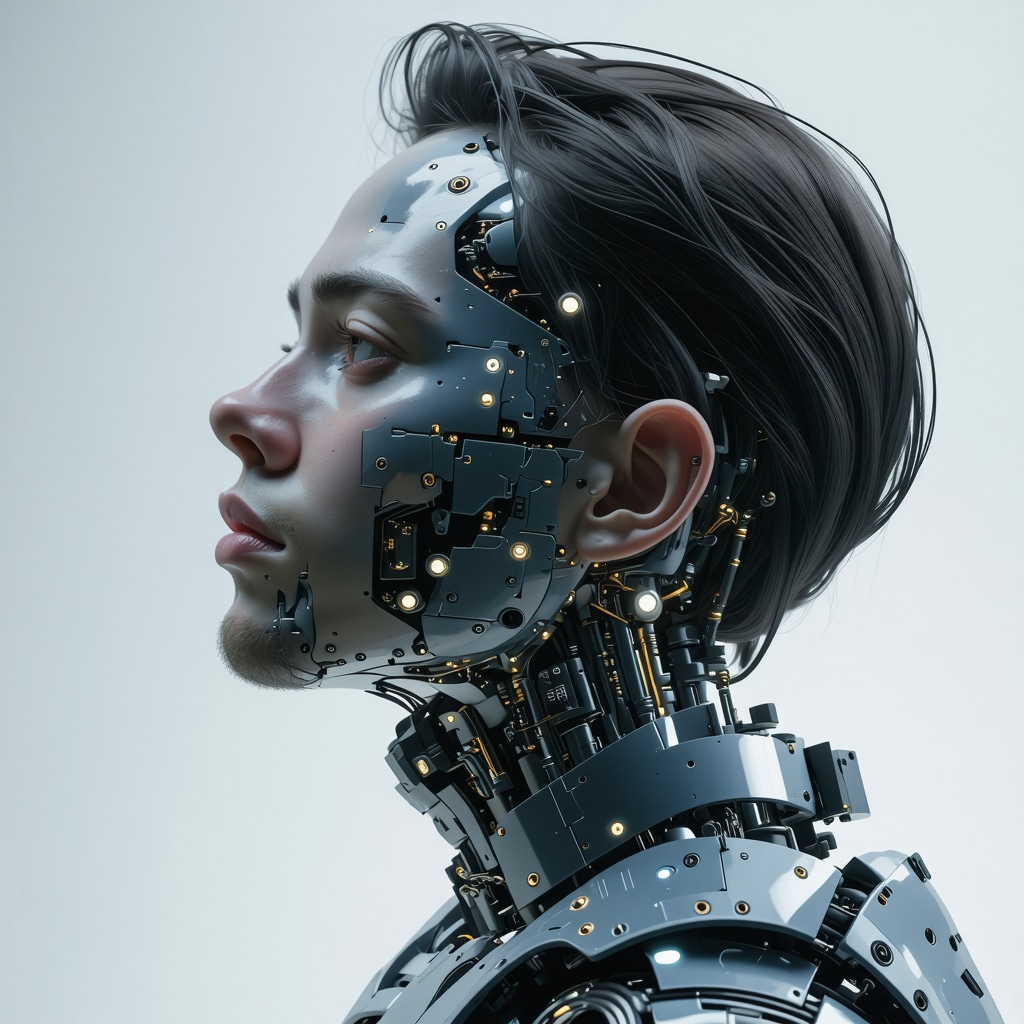 Futuristic AI interface analyzing genetic, microbiome, and metabolic data for weight management