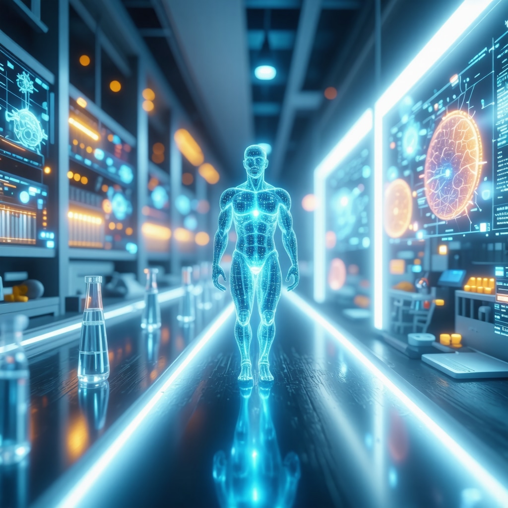 High-tech genetic and metabolic data analysis in a medical laboratory setting