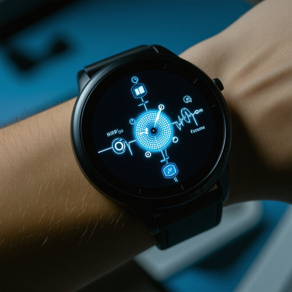 Futuristic wearable device providing live metabolic data for personalized nutrition planning