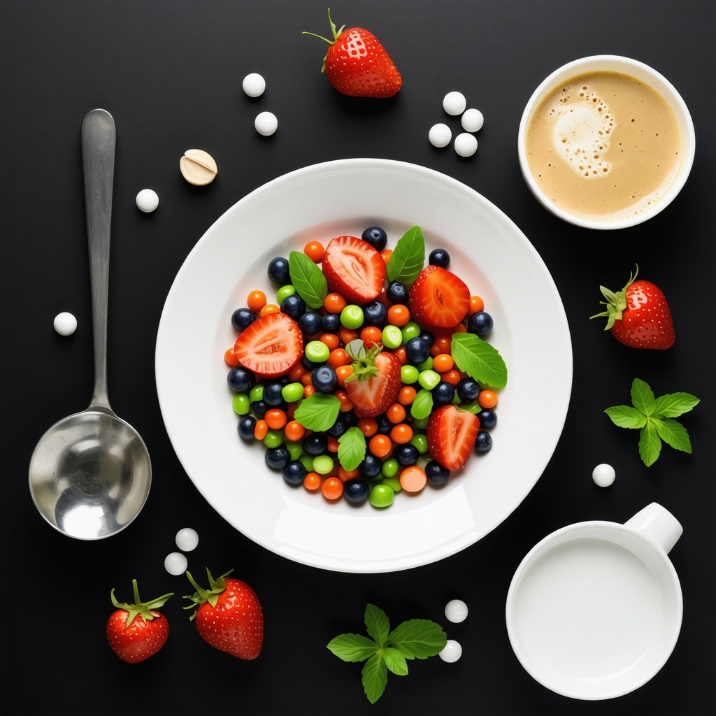 Meal plan illustration showing timing of food intake relative to medication and activity