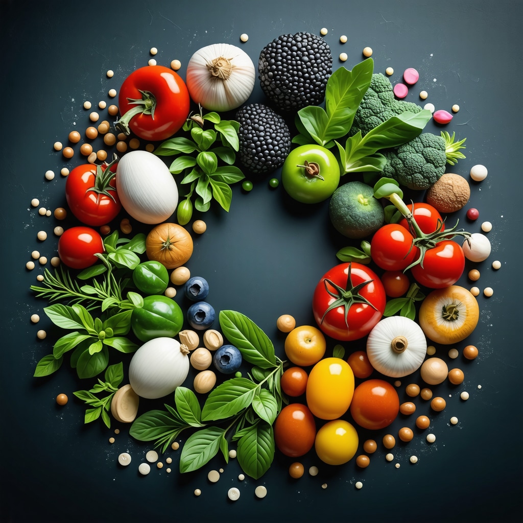 A person analyzing microbiome reports, preparing fermented foods, and planning meals aligned with circadian rhythms for weight loss
