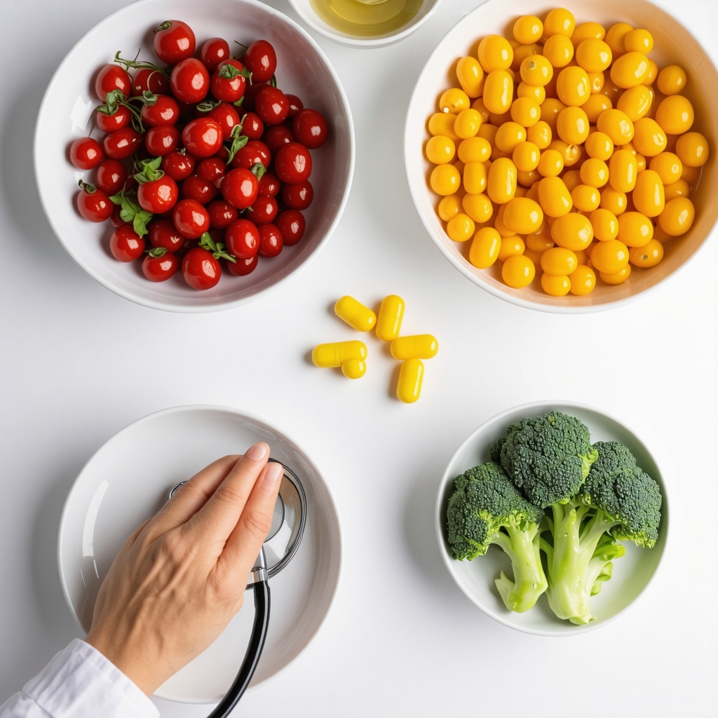 Person reflecting on successful weight loss with diet and medication support.