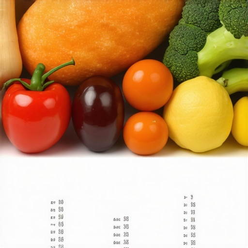 Medical professional analyzing personalized diet and medication plans with modern health devices.