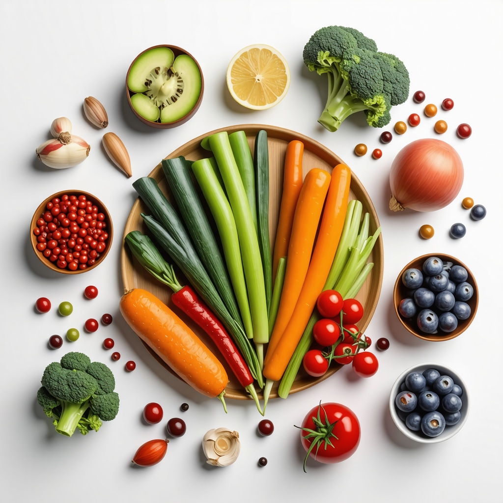 A colorful, balanced meal plan showing timing and food variety for weight management