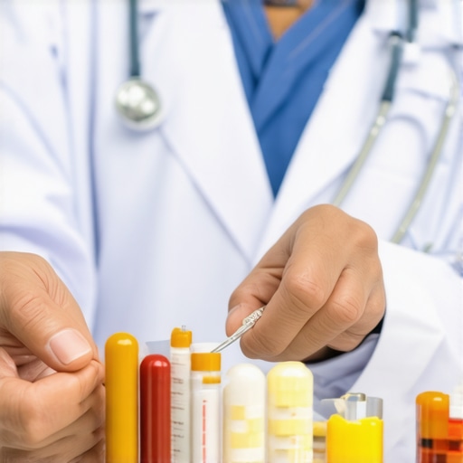 Doctor explaining long-term weight control strategies