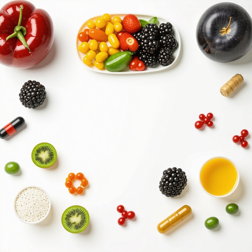 A comprehensive health scene depicting personalized diet, exercise, and stress relief for weight loss.