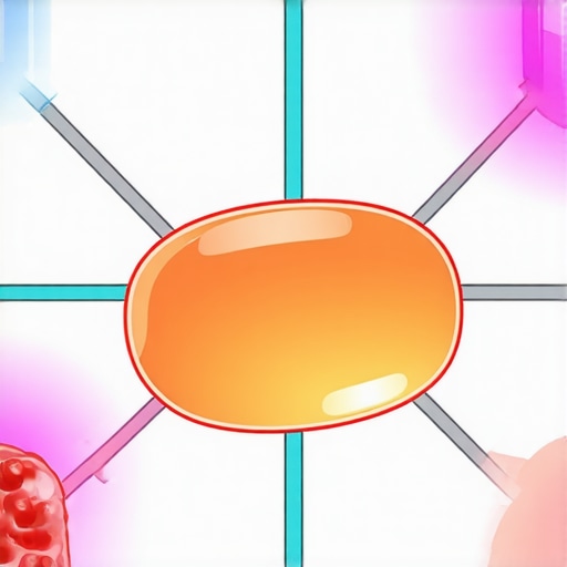 Illustration showing hormones like GLP-1 and insulin affecting appetite and metabolism.