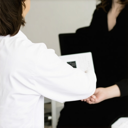 Doctor discussing personalized weight loss plan with patient in clinic