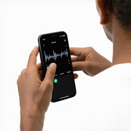 Person tracking health metrics on a smartwatch and smartphone for personalized weight management.