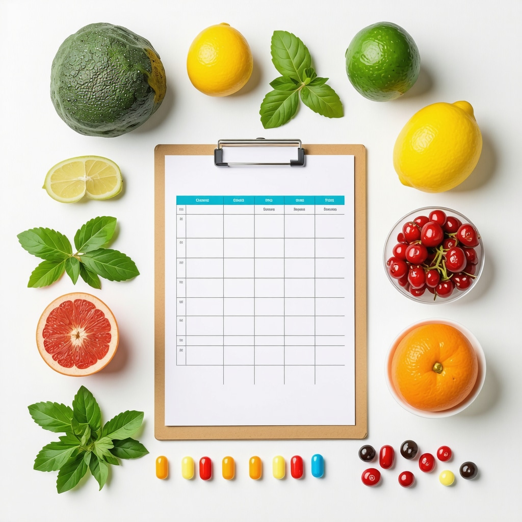 A tailored diet plan with healthy foods, medication schedule, and expert guidance