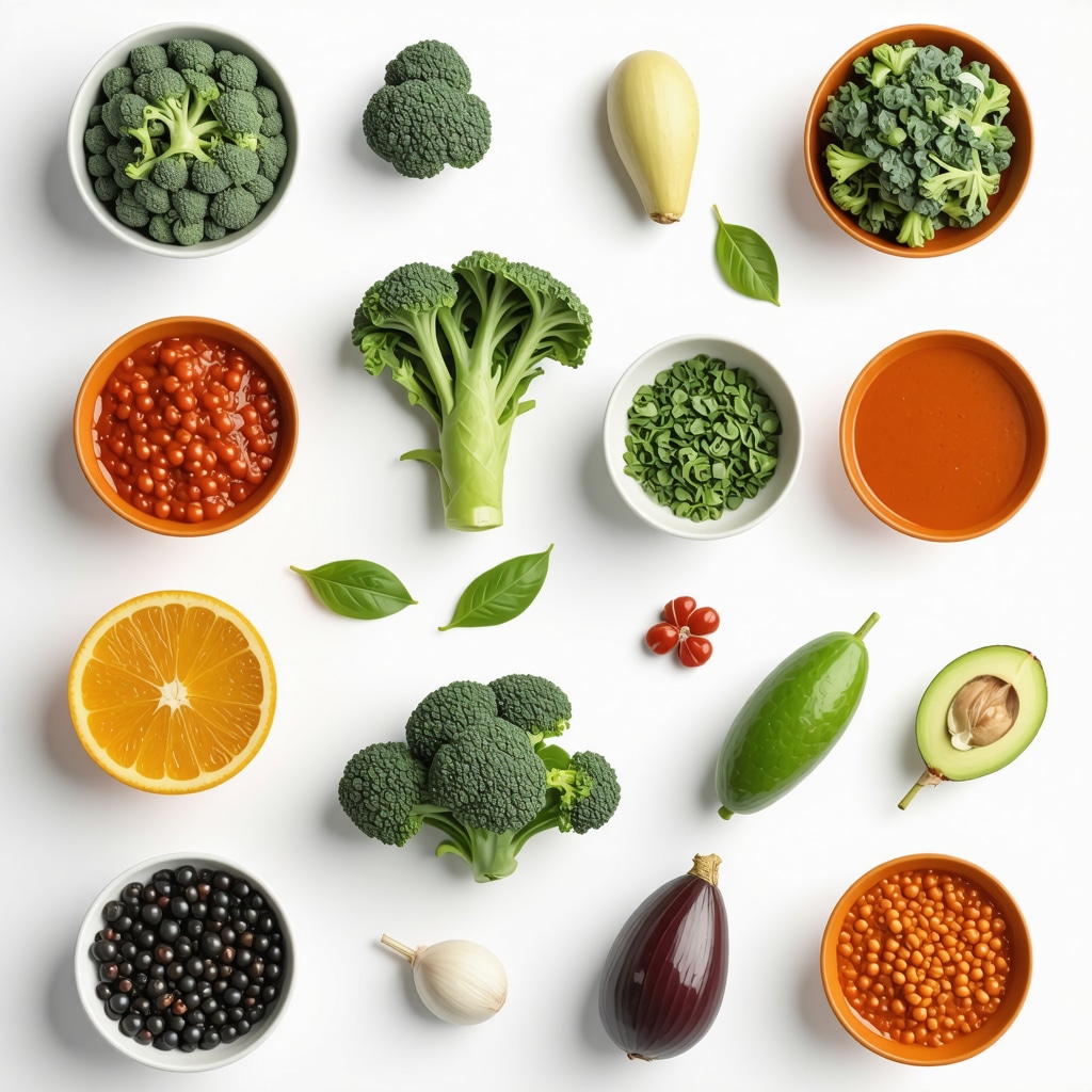 Colorful plate with vegetables, lean proteins, and healthy fats for weight management