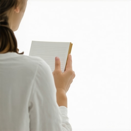 A person sitting comfortably, journaling and practicing mindfulness to support emotional health in weight management.
