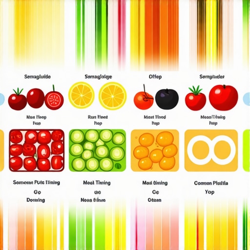 Infographic on effective diet strategies for medication-assisted weight loss.