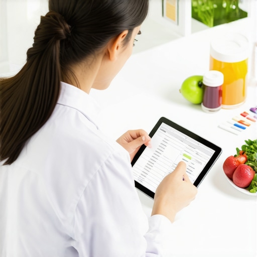 Doctor discussing prescription diet and medication plan with patient