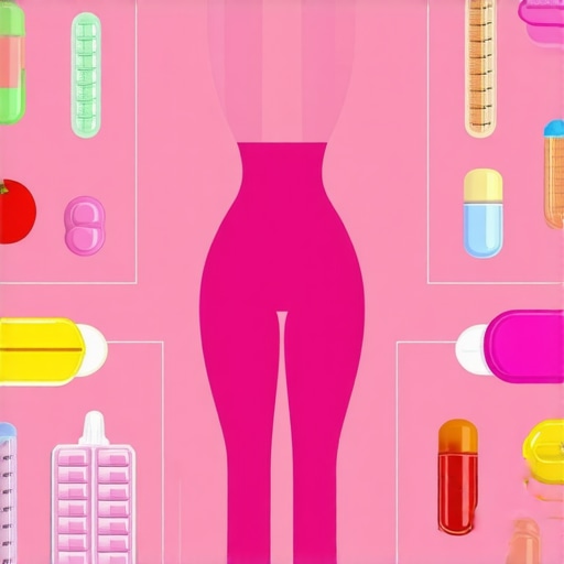 Infographic illustrating combining dietary habits, medications, and lifestyle changes for effective weight management