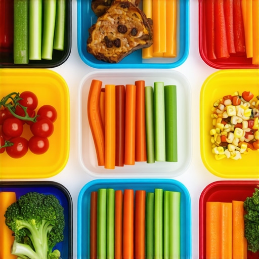 A variety of healthy, colorful meals prepared for weight loss support