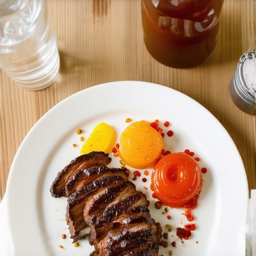 A well-balanced breakfast with eggs, yogurt, and salted nuts prepared for quick consumption.