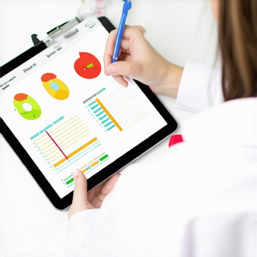 Doctor and patient reviewing customized diet and medication plan