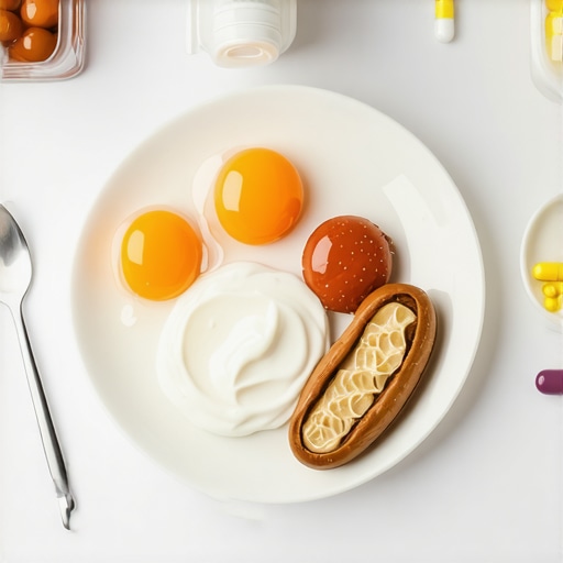 A nutritious meal with proteins suited for weight loss with medications.