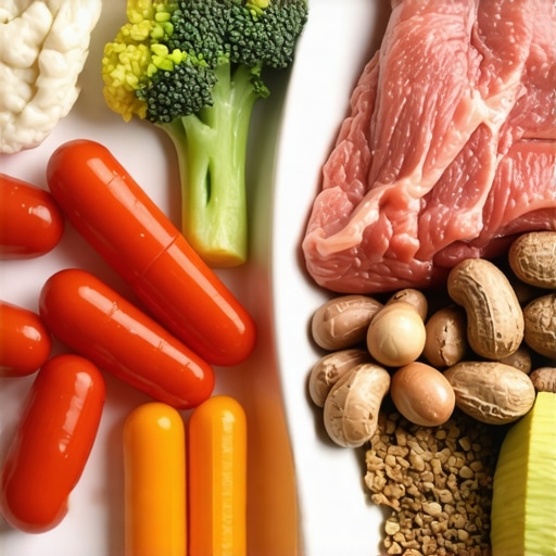 A vibrant plate featuring lean proteins, vegetables, and healthy fats, optimized for GLP-1 medication users.