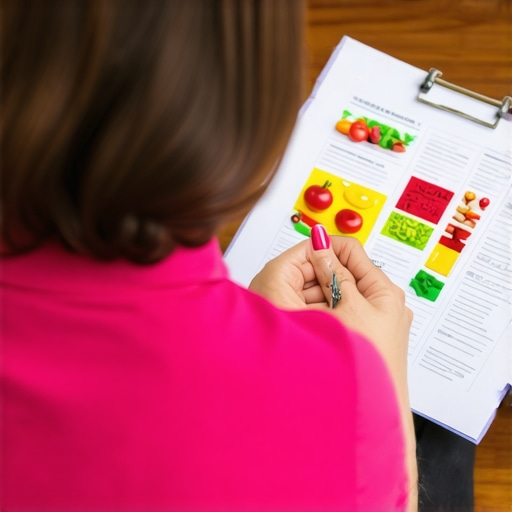 Doctor explaining tailored nutrition plan to patient