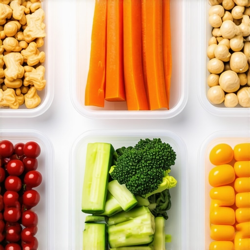 A colorful plate of balanced, nutritious food suitable for weight loss medications.
