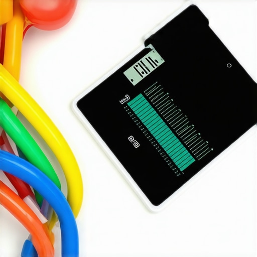 Smart body composition scale with resistance bands and health tracking app